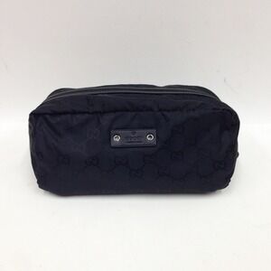 GUCCI Cosmetic Pouch Black